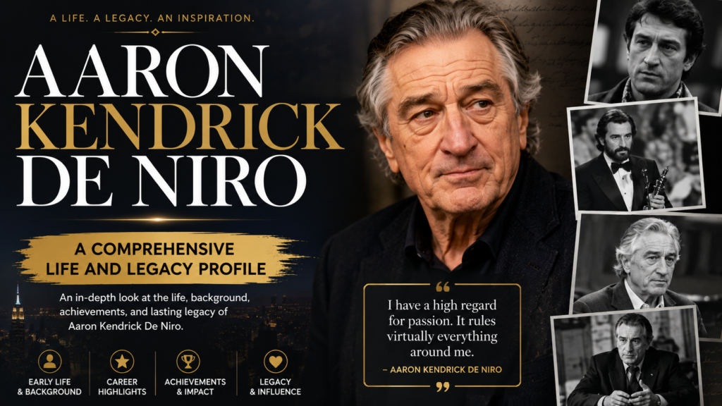 aaron kendrick de niro